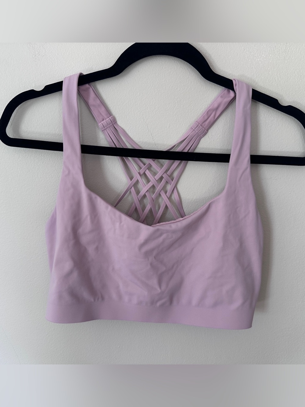 Lululemon Flexy Flex sports bra Pink Haze size L/XL